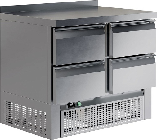 Стол морозильный RESTOINOX SHN-22SNE-B (нижн. расп. агр. 4 ящ.)