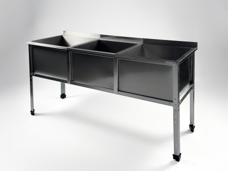 Ванна моечная трехсекционная RESTOINOX ВМС-3/6-Б-ЭК