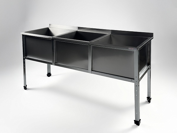 Ванна моечная трехсекционная RESTOINOX ВМС-3/6-Б-ЭК