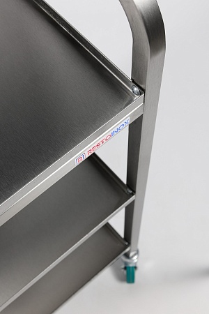 Тележка сервировочная RESTOINOX ТС-3-8/5