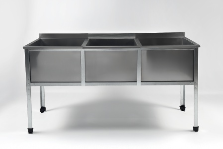 Ванна моечная трехсекционная RESTOINOX ВМС-3/4-Б-ЭК