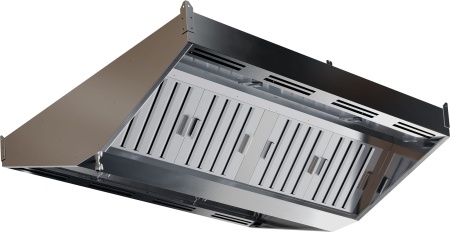 Зонт приточно-вытяжной центральный RESTOINOX ЗПВЦУ-08/18