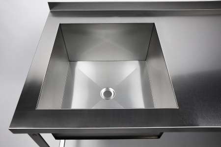 Ванна моечная с рабочей поверхностью RESTOINOX ВМСР/1-13/7-БЛО-ЭН