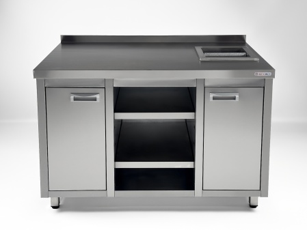 Барная станция для кофемашин RESTOINOX БСНКР-12/7-БП с нок-бокс