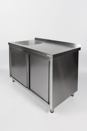Стол производственный купе RESTOINOX СПЗК1М-17/6-БЛ с моечной ванной