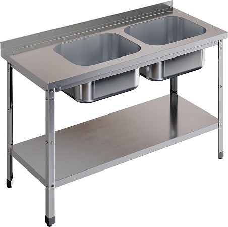 Ванна моечная цельнотянутая RESTOINOX ВМЦ-2/15/7-БПП-ЭН