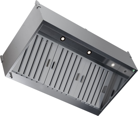 Зонт вытяжной пристенный с подсветкой RESTOINOX ЗВПКП-11/14