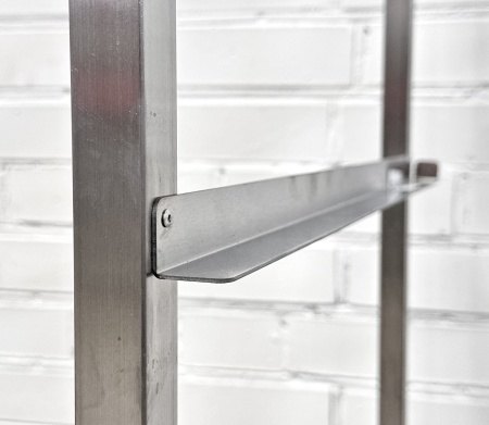 Тележка шпилька RESTOINOX ТШСПК-6 для посудомоечных кассет 50х50