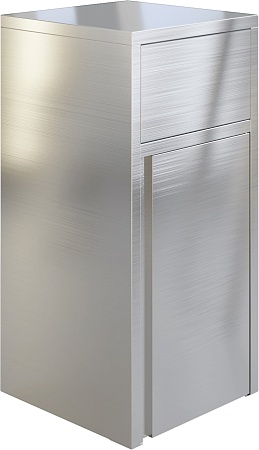 Мусорный бак для фуд корта RESTOINOX МБНФ-1-6/5/12.5