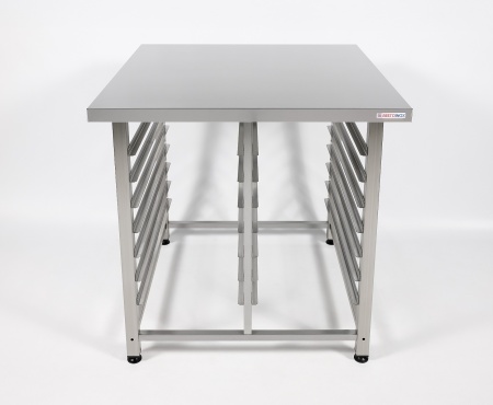 Подставка RESTOINOX ППКР-2-90/90/90 под пароконвектомат универсальная