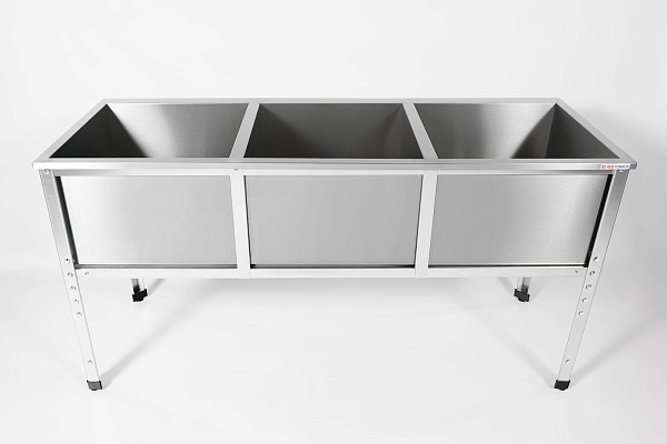 Ванна моечная трехсекционная RESTOINOX ВМС-3/5-ЭЦ