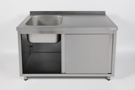 Стол производственный купе RESTOINOX СПЗК1М-17/6-БЛ с моечной ванной