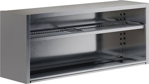 Полка навесная открытая RESTOINOX ПНО-С-6/4 для сушки стаканов