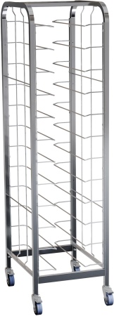 Тележка шпилька RESTOINOX ТШРППР-12/360/540 под подносы универсальная на радиусной трубе