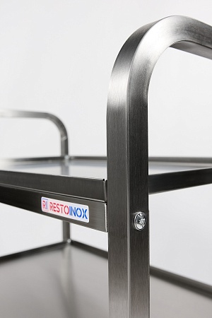 Тележка сервировочная RESTOINOX ТС-3-8/5