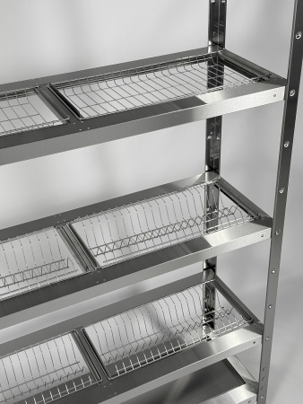 Стеллаж для сушки тарелок и стаканов RESTOINOX СТПТС-8/4-ЭН