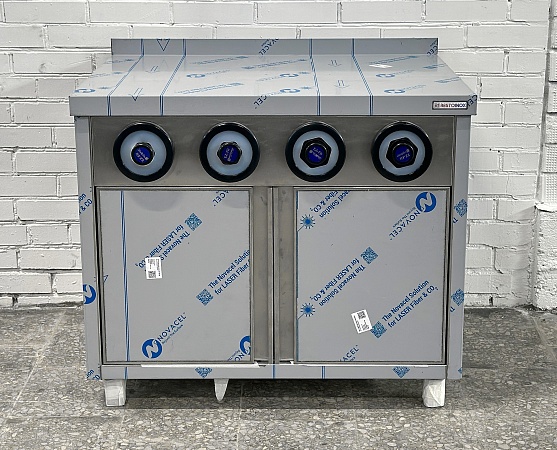 Стол-тумба с диспенсерами для стаканов RESTOINOX СПЗРД4-10/7-Б