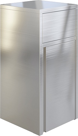 Мусорный бак для фуд корта RESTOINOX МБНФ-1-6/6/12.5