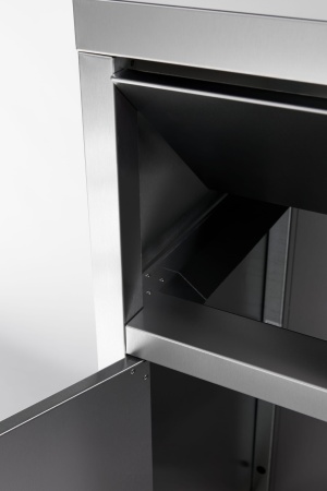 Мусорный бак для фуд корта RESTOINOX МБНФ-2-6/6/12.5