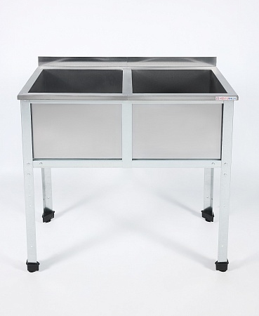 Ванна моечная двухсекционная RESTOINOX ВМС-2/5-Б-ЭК