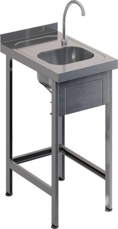 Рукомойник напольный RESTOINOX РНОКХГ-40/70-Б