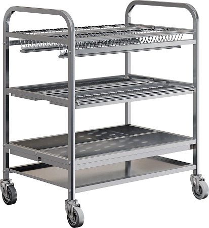 Тележка для сушки посуды RESTOINOX ТСТС-3-9/6