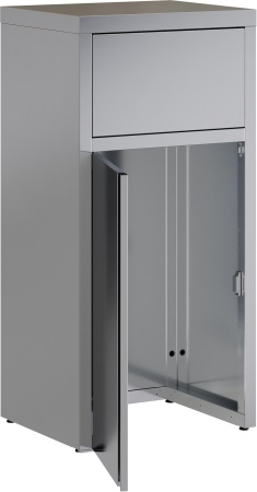 Мусорный бак для фуд корта RESTOINOX МБНФ-2-6/5/12.5