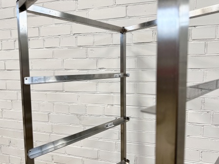 Тележка шпилька RESTOINOX ТШСПК-6 для посудомоечных кассет 50х50