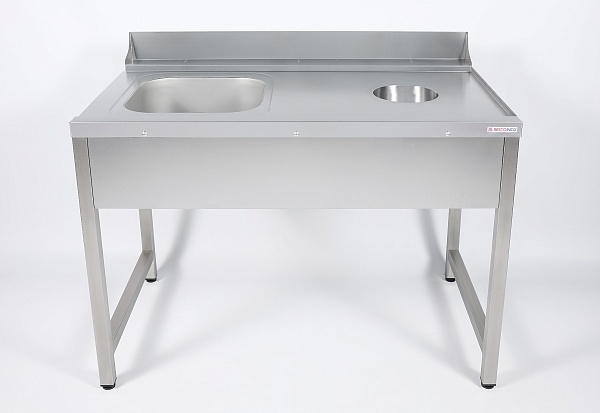 Стол входной для посудомоечной машины RESTOINOX ВМЦРО/1-12/7,4-Б