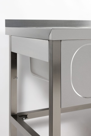 Ванна моечная цельнотянутая RESTOINOX ВМЦ-2/16/6-БЛ