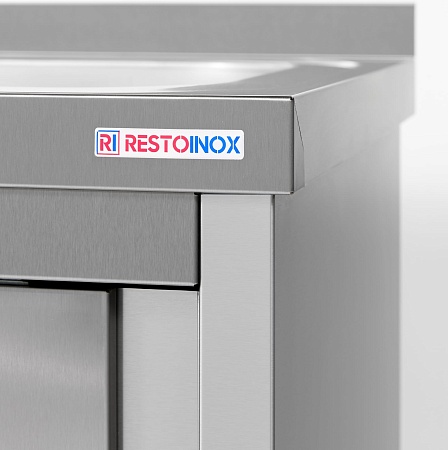 Стол производственный купе RESTOINOX СПЗК2М-12/6-Б с моечной ванной