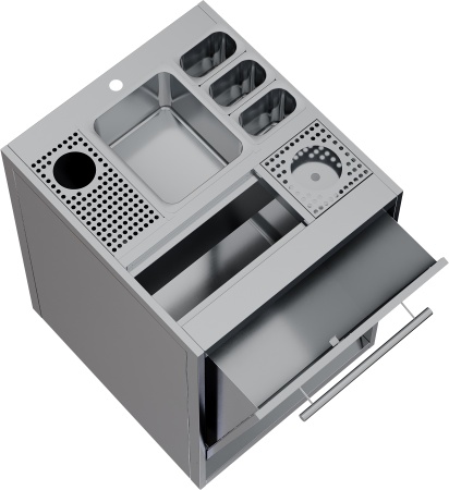 Барная станция RESTOINOX БСМО-6,3/7-ЯОС
