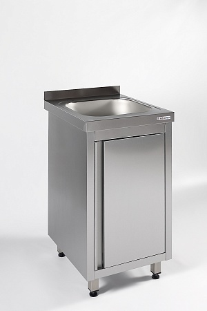 Ванна моечная цельнотянутая одинарная закрытая RESTOINOX ВМЦЗ-1/6/7-Б