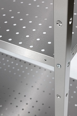Стеллаж производственный перфорированный RESTOINOX СТПП-17/7-ЭН