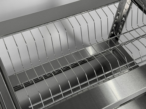 Стеллаж для сушки тарелок и стаканов RESTOINOX СТПТС-8/4-ЭН