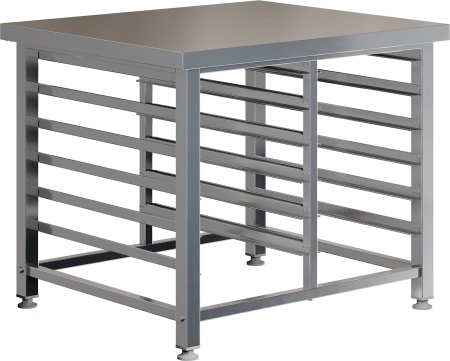 Подставка RESTOINOX ППКР-2-90/90/90 под пароконвектомат универсальная