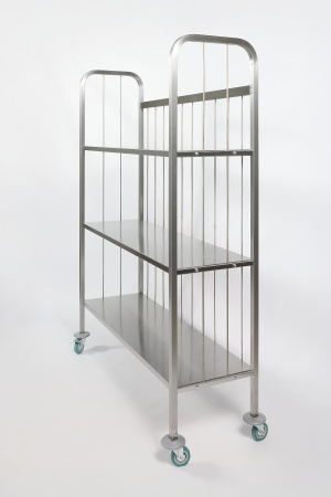 Тележка для чистого белья RESTOINOX ТДБ-12/4