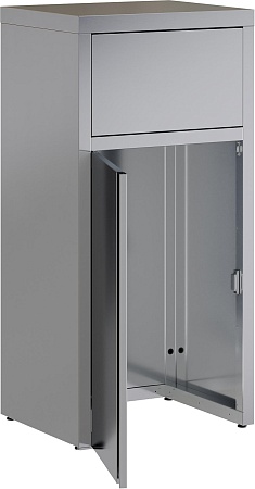 Мусорный бак для фуд корта RESTOINOX МБНФ-2-5/5/12.5