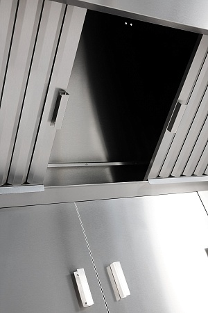 Зонт приточно-вытяжной пристенный RESTOINOX ЗПВПК-15/08