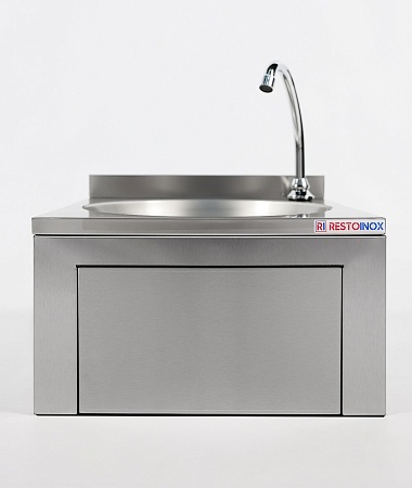 Рукомойник настенный коленный RESTOINOX РНКXГ-40/40-Б