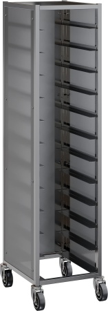 Тележка-шпилька под подносы RESTOINOX ТШСЗПП-12-40/20-304/325-360