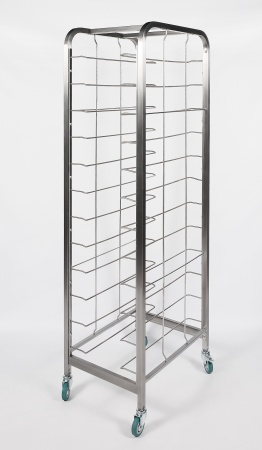 Тележка шпилька RESTOINOX ТШРППР-12/360/540 под подносы универсальная на радиусной трубе