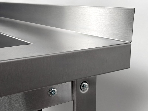 Ванна моечная с рабочей поверхностью RESTOINOX ВМСР/1-15/7-БПП-ЭН