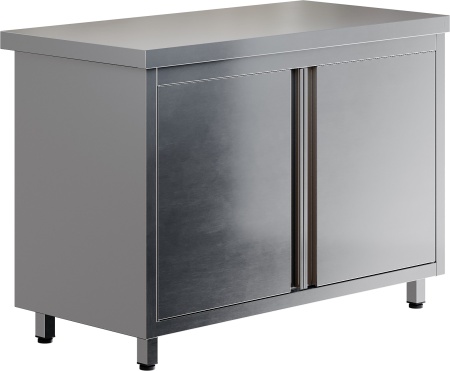 Стол производственный с распашными дверьми RESTOINOX СПЗР-11/7