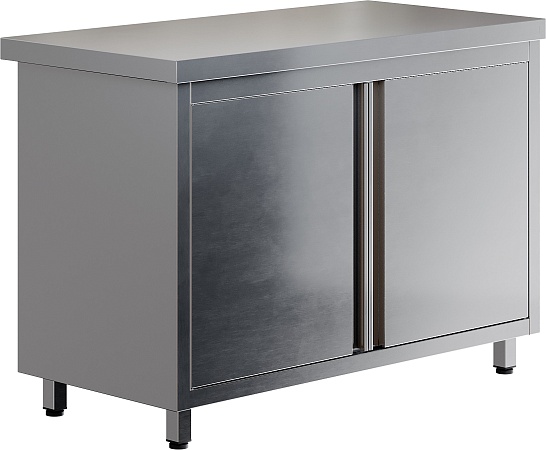 Стол производственный с распашными дверьми RESTOINOX СПЗР-11/7