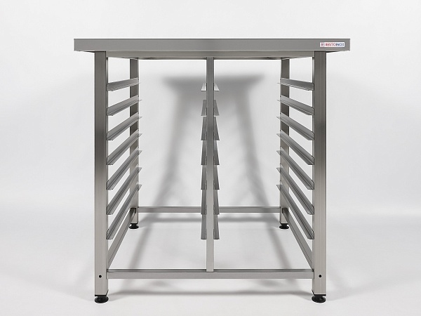 Подставка RESTOINOX ППКР-2-90/90/90 под пароконвектомат универсальная