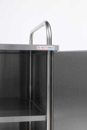 Тележка сервировочная закрытая RESTOINOX ТСЗ-3-9/6