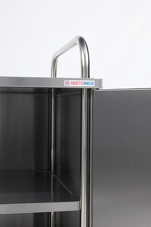 Тележка сервировочная закрытая RESTOINOX ТСЗ-3-9/6
