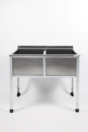 Ванна моечная двухсекционная RESTOINOX ВМС-2/7-Б-ЭЦ