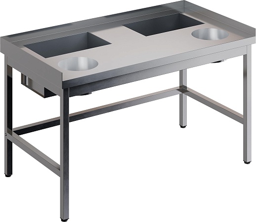 Стол для обработки корнеплодов и овощей RESTOINOX СДК-15/8